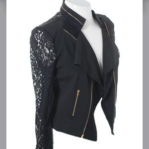 Black lace jacket